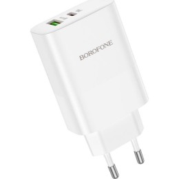 Сетевое зарядное устройство без кабеля Borofone BN10 Белое