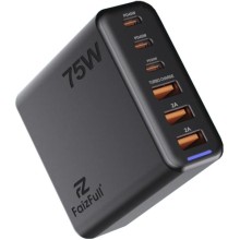 Сетевое зарядное устройство без кабеля FaizFull FC104 75W