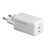 Сетевое зарядное устройство без кабеля FaizFull FC136 USB-C 40W Белое