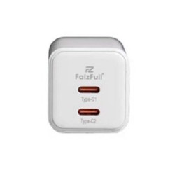 Сетевое зарядное устройство без кабеля FaizFull FC136 USB-C 40W Белое