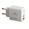 Сетевое зарядное устройство без кабеля FaizFull FC96 USB-C 35W Белое