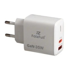 Сетевое зарядное устройство без кабеля FaizFull FC96 USB-C 35W Белое