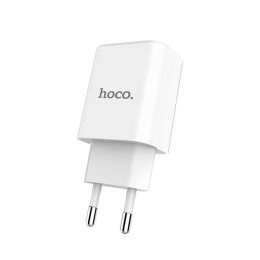 Сетевое зарядное устройство Hoco C62A MicroUSB Белое