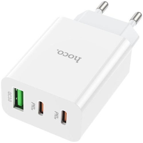 Сетевое зарядное устройство Hoco C99A Type-C 20W Белое