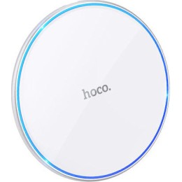 Беспроводное зарядное устройство Hoco CW6 Pro Easy 15W Белое