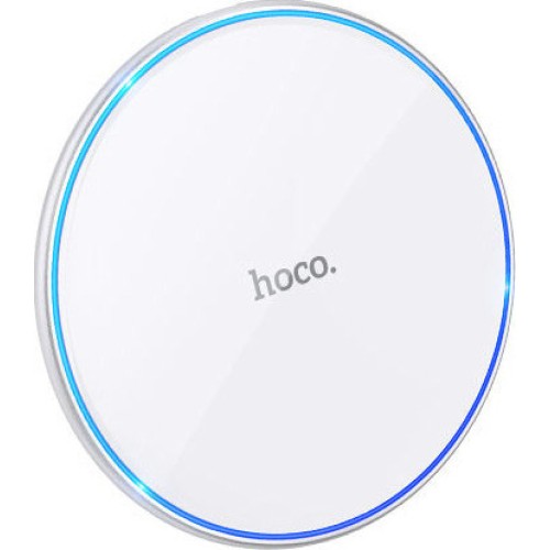 Беспроводное зарядное устройство Hoco CW6 Pro Easy 15W Белое