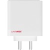 Сетевое зарядное устройство без кабеля OnePlus SuperVooc Dual Ports Power Adapter 100W Белое