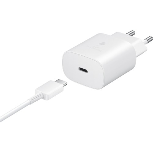 Сетевое зарядное устройство Samsung 25W EP-TA800XWEGWW Белое
