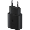 Сетевое зарядное устройство Samsung 25W EP-TA800XBEGWW Черное