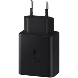 Сетевое зарядное устройство с кабелем Samsung 45W EP-T4510XBEGEU Черное