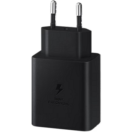 Сетевое зарядное устройство с кабелем Samsung 45W EP-T4510XBEGEU Черное