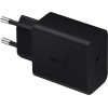 Сетевое зарядное устройство с кабелем Samsung 45W EP-T4510XBEGEU Черное