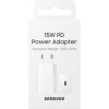 Сетевое зарядное устройство Samsung EP-T1510 2A PD EP-T1510XWEGEU Белый