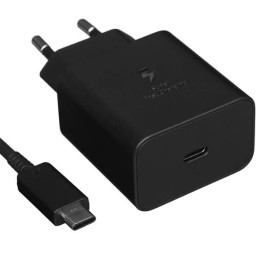 Сетевое зарядное устройство Samsung EP-T4511XBEGEU 45W Черное