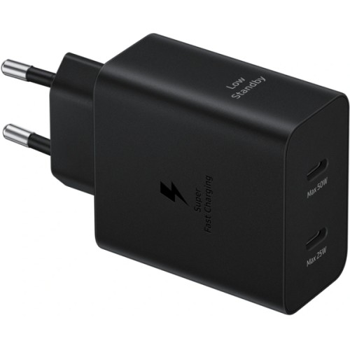 Сетевое зарядное устройство Samsung EP-T5020XBEGEU 50W Черный