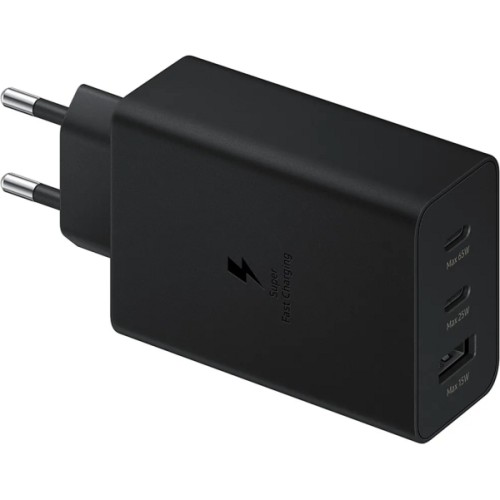 Сетевое зарядное устройство Samsung EP-T6530NBEGEU 65W Черный