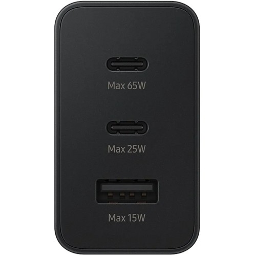 Сетевое зарядное устройство Samsung EP-T6530NBEGEU 65W Черный