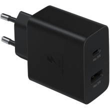Сетевое зарядное устройство Samsung EP-TA220NBEGEU USB-C/USB-A