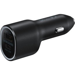 Автомобильное зарядное устройство Samsung EP-L4020NBEGEU USB/USB Type-C Черный