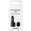 Автомобильное зарядное устройство Samsung EP-L4020NBEGEU USB/USB Type-C Черный