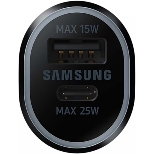 Автомобильное зарядное устройство Samsung EP-L4020NBEGE USB/USB Type-C Черный