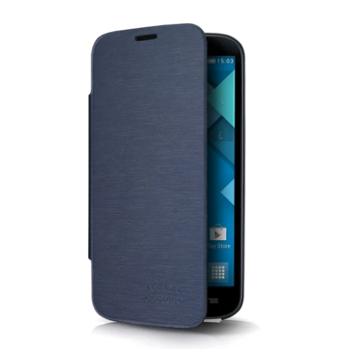 Чехол книжка для Alcatel Pop C9 7047D FlipCase ALC-FGCGB18J0A15C1 Синеватый черный