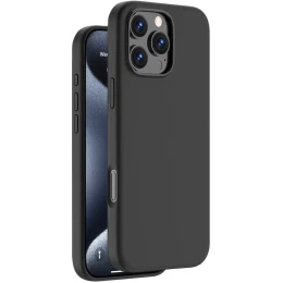Силиконовый чехол для Apple IPhone 16 Pro Max Silicone Case Черный