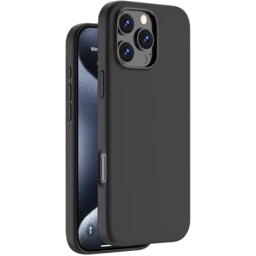 Силиконовый чехол для Apple IPhone 16 Pro Max Silicone Case Черный