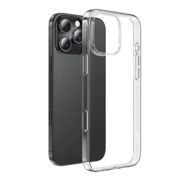 Силиконовый чехол для Apple iPhone 16 Pro Max TPU HOCO Прозрачный