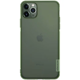 Силиконовый чехол для Apple iPhone 11 Pro Max Nillkin Nature TPU Case Зеленый