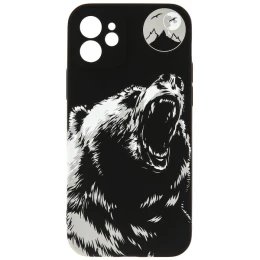 Силиконовый чехол для Apple iPhone 12 Helsen с защитой камеры J204