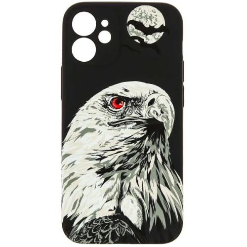 Силиконовый чехол для Apple iPhone 12 mini Helsen с защитой камеры J73