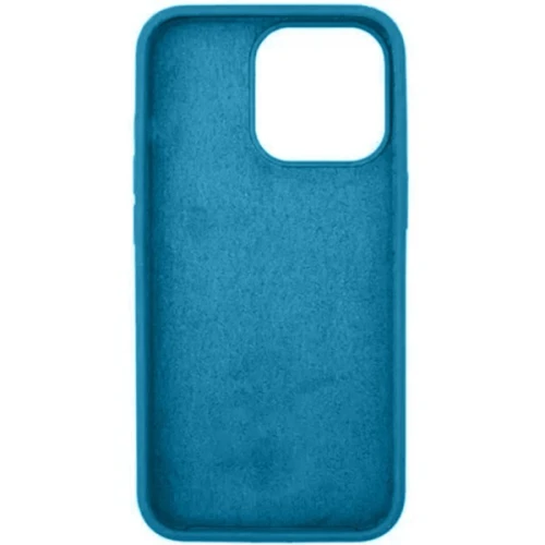 Силиконовый чехол для Apple iPhone 12 Mini Лазурный