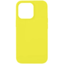 Силиконовый чехол для Apple iPhone 12 Mini Светло желтый