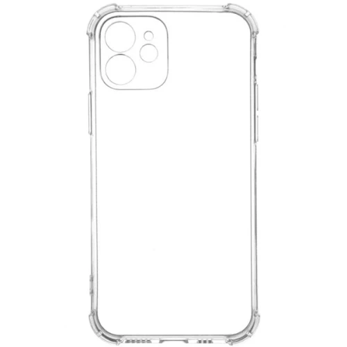 Силиконовый чехол для Apple iPhone 12 Mini TPU 1.5мм с усиленными углами и защитой камеры Прозрачный