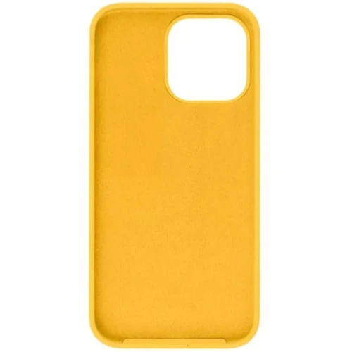 Силиконовый чехол для Apple iPhone 12 Pro Max Лимонный