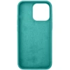 Силиконовый чехол для Apple iPhone 12 Pro Max Морской зеленый