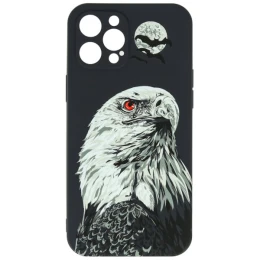 Силиконовый чехол для Apple iPhone 12 Pro Max Luxo с защитой камеры J73