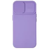 Силиконовый чехол для Apple iPhone 13 Unbroke Slider Фиолетовый