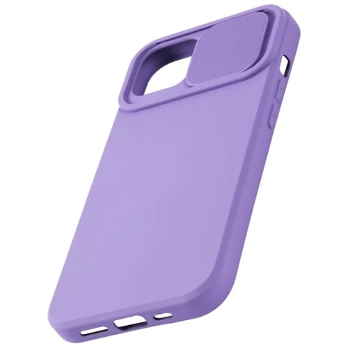 Силиконовый чехол для Apple iPhone 13 Unbroke Slider Фиолетовый