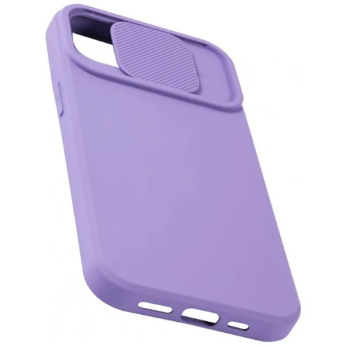 Силиконовый чехол для Apple iPhone 13 Unbroke Slider Фиолетовый