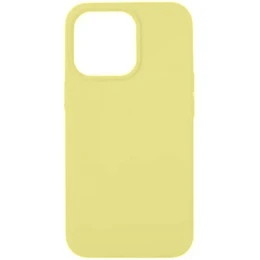 Силиконовый чехол для Apple iPhone 13 Желтый светлый