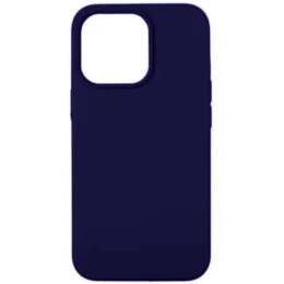 Силиконовый чехол для Apple iPhone 13 Темно фиолетовый