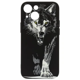 Силиконовый чехол для Apple iPhone 13 Mini Luxo с защитой камеры D9