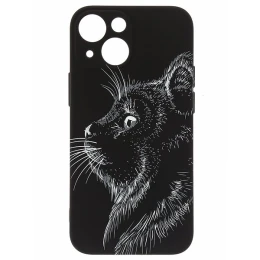 Силиконовый чехол для Apple iPhone 13 Mini Luxo с защитой камеры J71