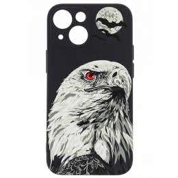 Силиконовый чехол для Apple iPhone 13 Mini Luxo с защитой камеры J73
