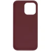 Силиконовый чехол для Apple iPhone 13 Mini Темно красный