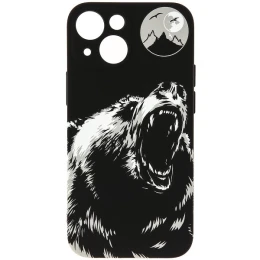 Силиконовый чехол для Apple iPhone 13 Mini Helsen с защитой камеры J204