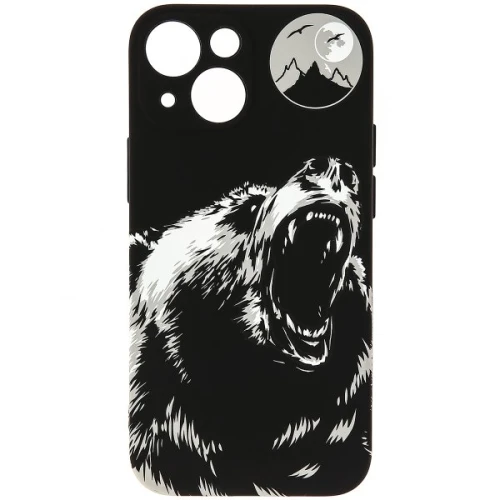 Силиконовый чехол для Apple iPhone 13 Mini Helsen с защитой камеры J204