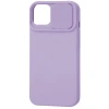 Силиконовый чехол для Apple iPhone 13 Pro Unbroke Slider Фиолетовый